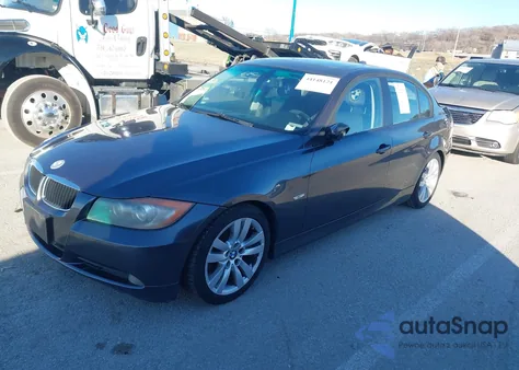 2006 BMW 325I z USA, uszkodzony, nr VIN WBAVB17546NK41348